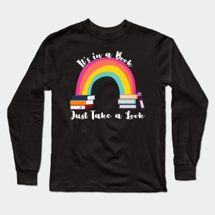Just Take a Look Long Sleeve T-Shirt